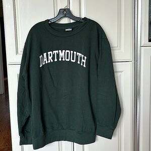 Dartmouth College sweatshirt!   Excellent condition, XL, Green!